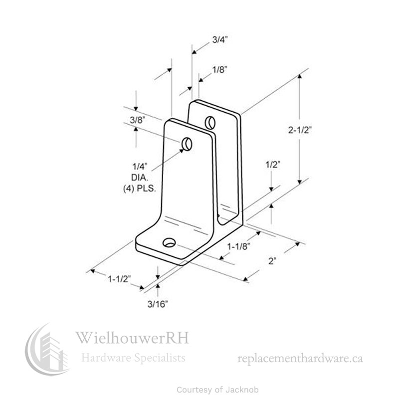 Regular 3/4" Thick Material Archives » Wielhouwer Replacement Hardware