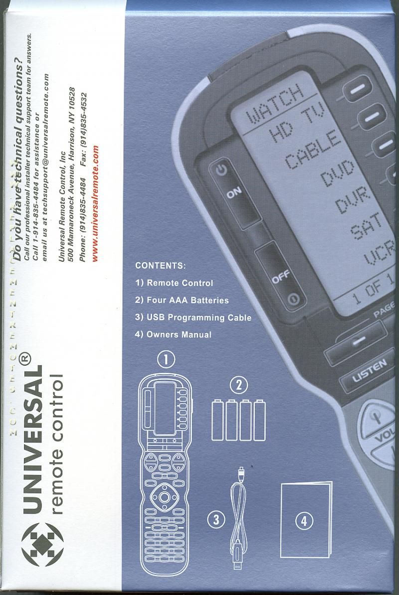 Buy URC-Universal-Remote-Controls MX900 418 MHz -MX-900 Advanced Universal