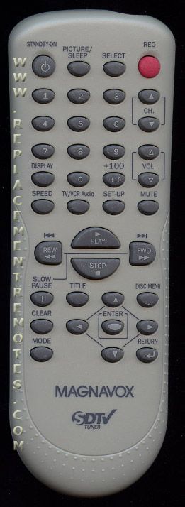 Buy Magnavox NF109UD TV/VCR/DVD Combo Remote Control