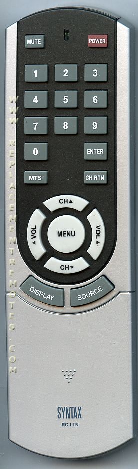 Buy Olevia RC-LTN RCLTN SYNTAX -RCLTN TV TV Remote Control