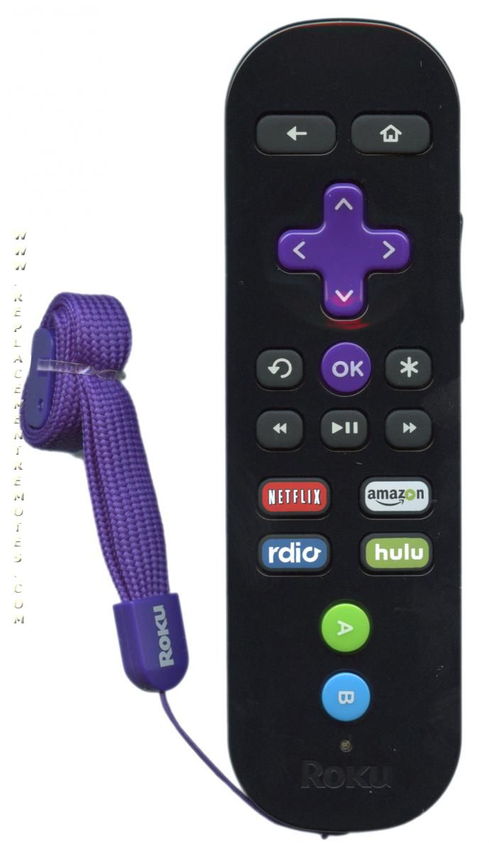 Buy ROKU ROKU 3 RF SHORTCUTS ROKU3RF Streaming Media Player Remote Control