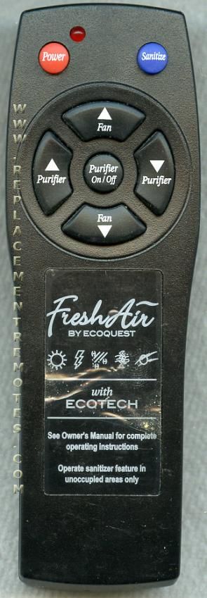 Buy EcoQuest FreshAir -Purifier Remote Control