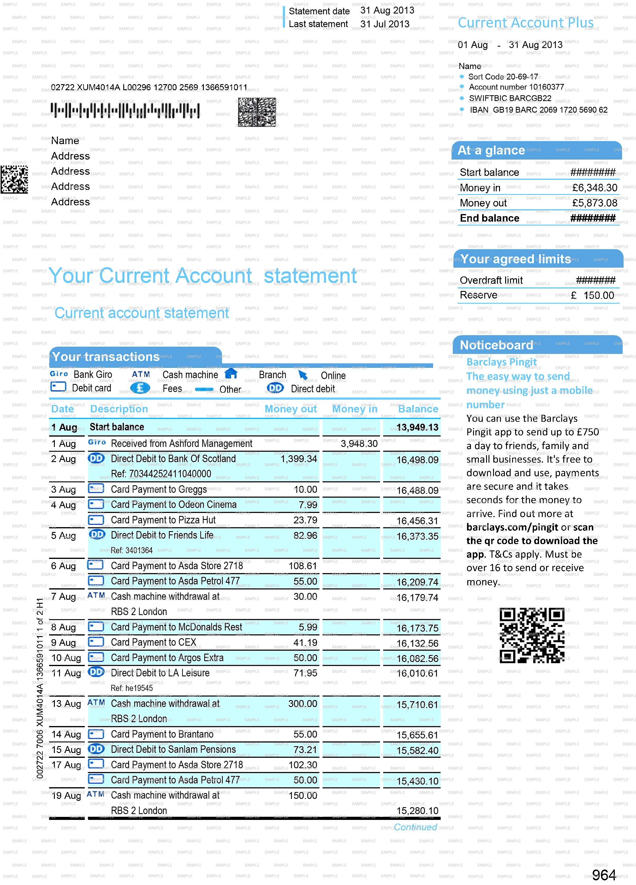 Tesco Bank Statement Tesco Bank Statement Bank statement, Coding