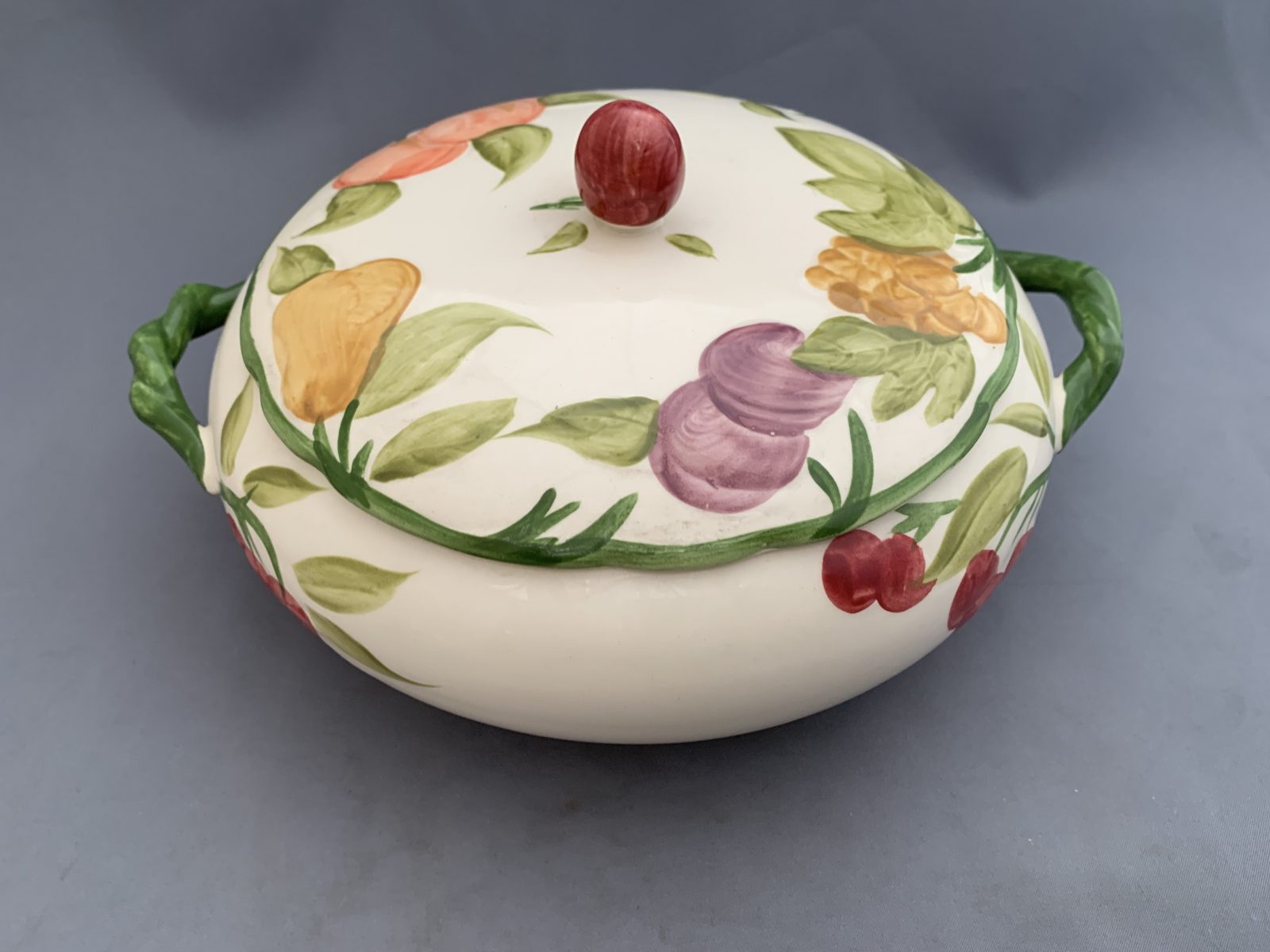 Masons Ironstone Fruit Handled Lidded Vegetable Tureen Replace Your