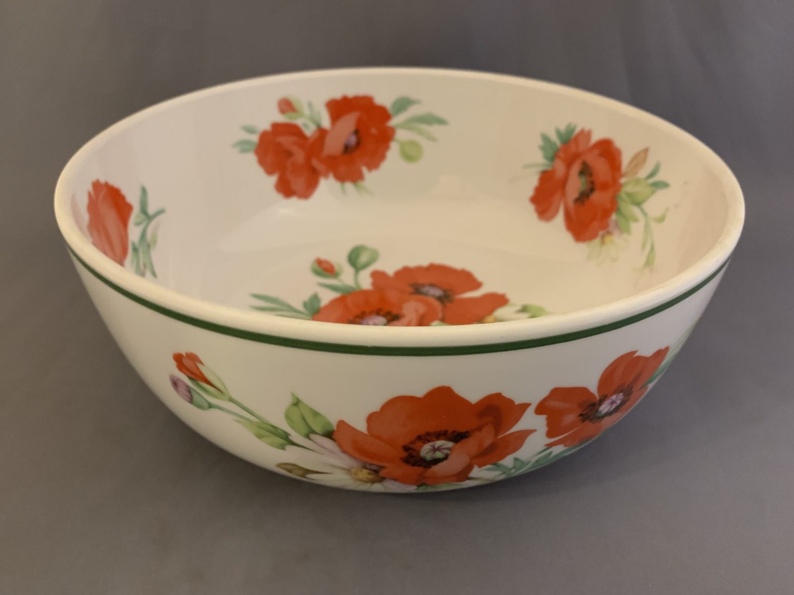 Royal Worcester Poppies 10″ Deep Salad Bowl. Replace Your Plates
