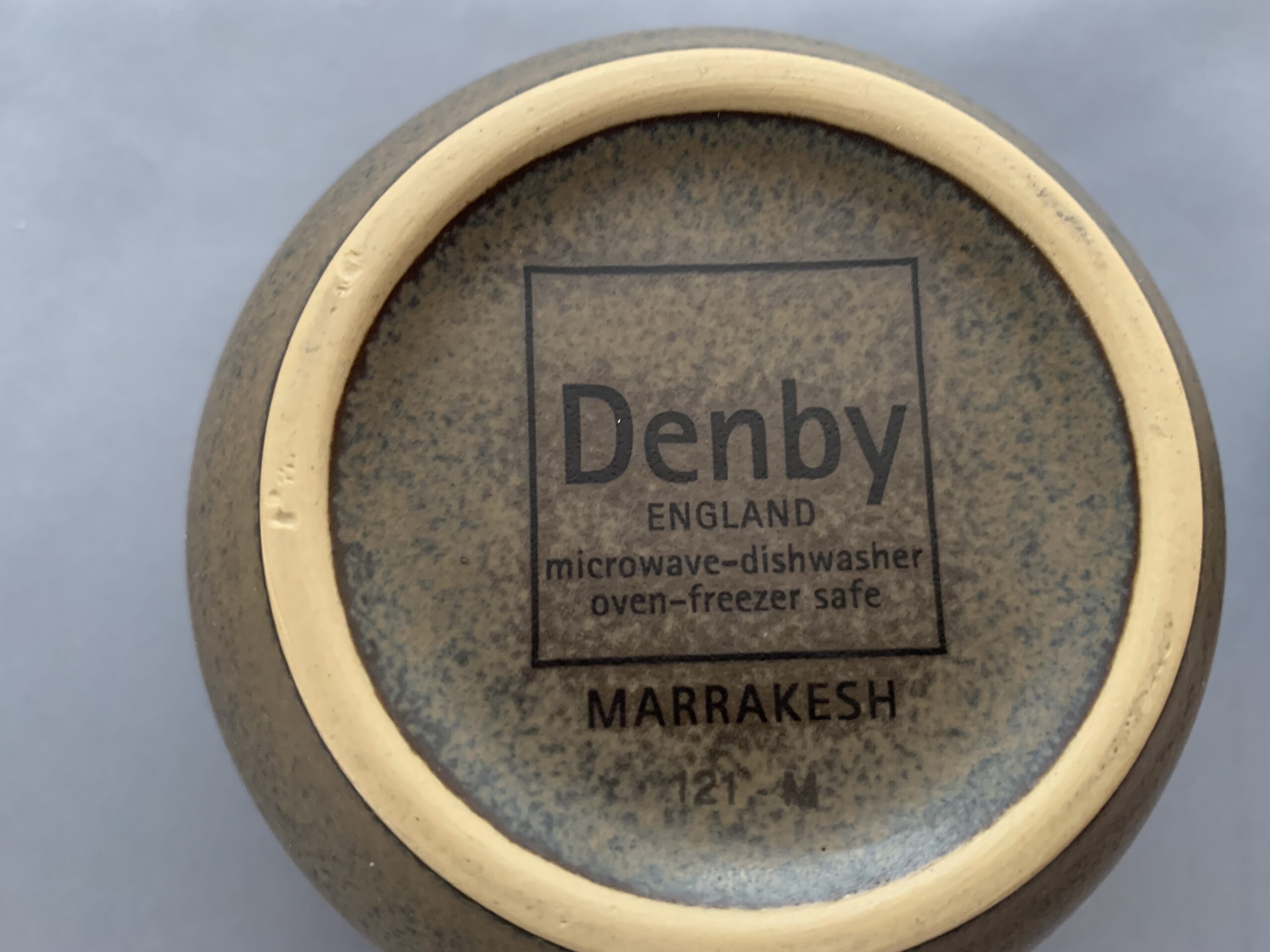 Denby Stoneware Marrakesh Lidded Sugar Bowl Tea. Replace Your Plates