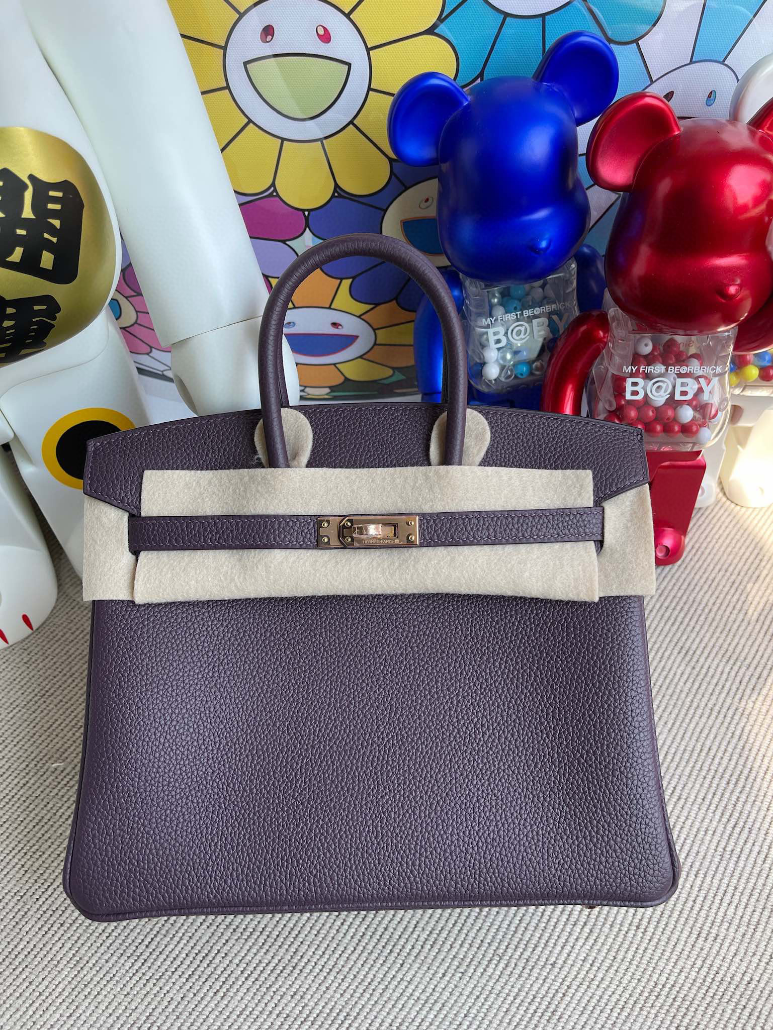 RepLadies Birkin 40CM Togo 8F Etain PHW Handmade Repladies Trusted