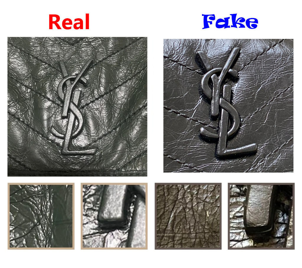 How To Spot A Fake YSL BagNiKi Replica ladies