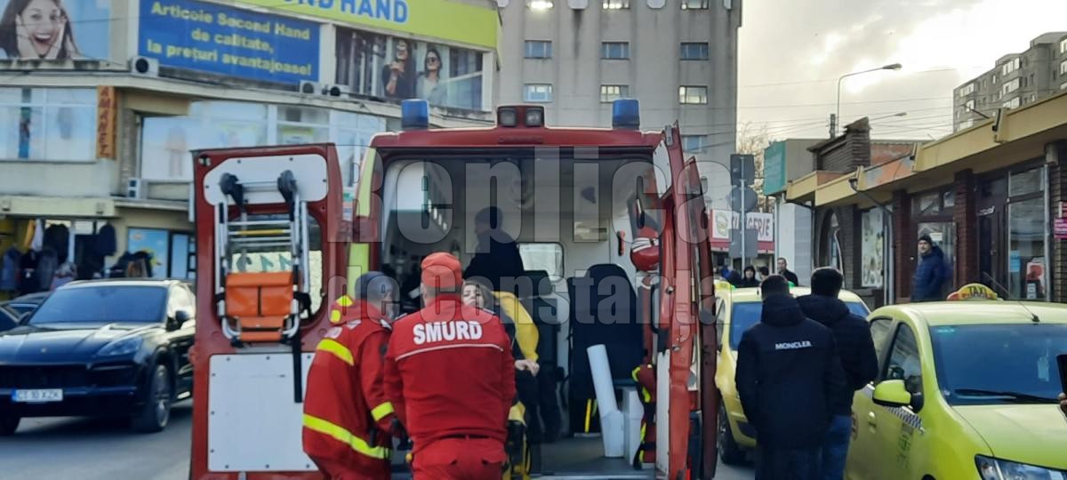 O femeie a leșinat, în piața din Tomis 3