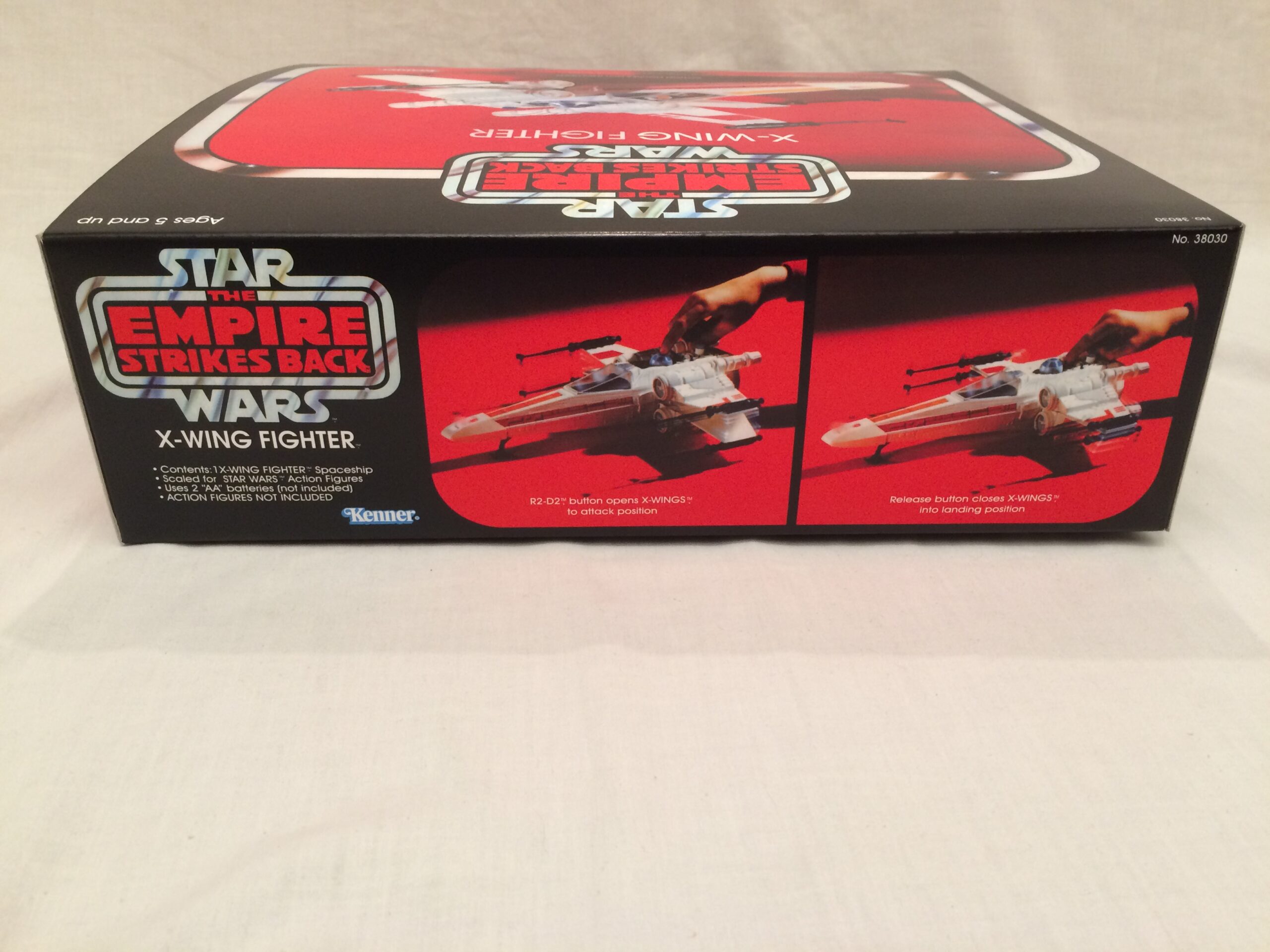 Replacement Vintage Star Wars The Empire Strikes Back XWing box and