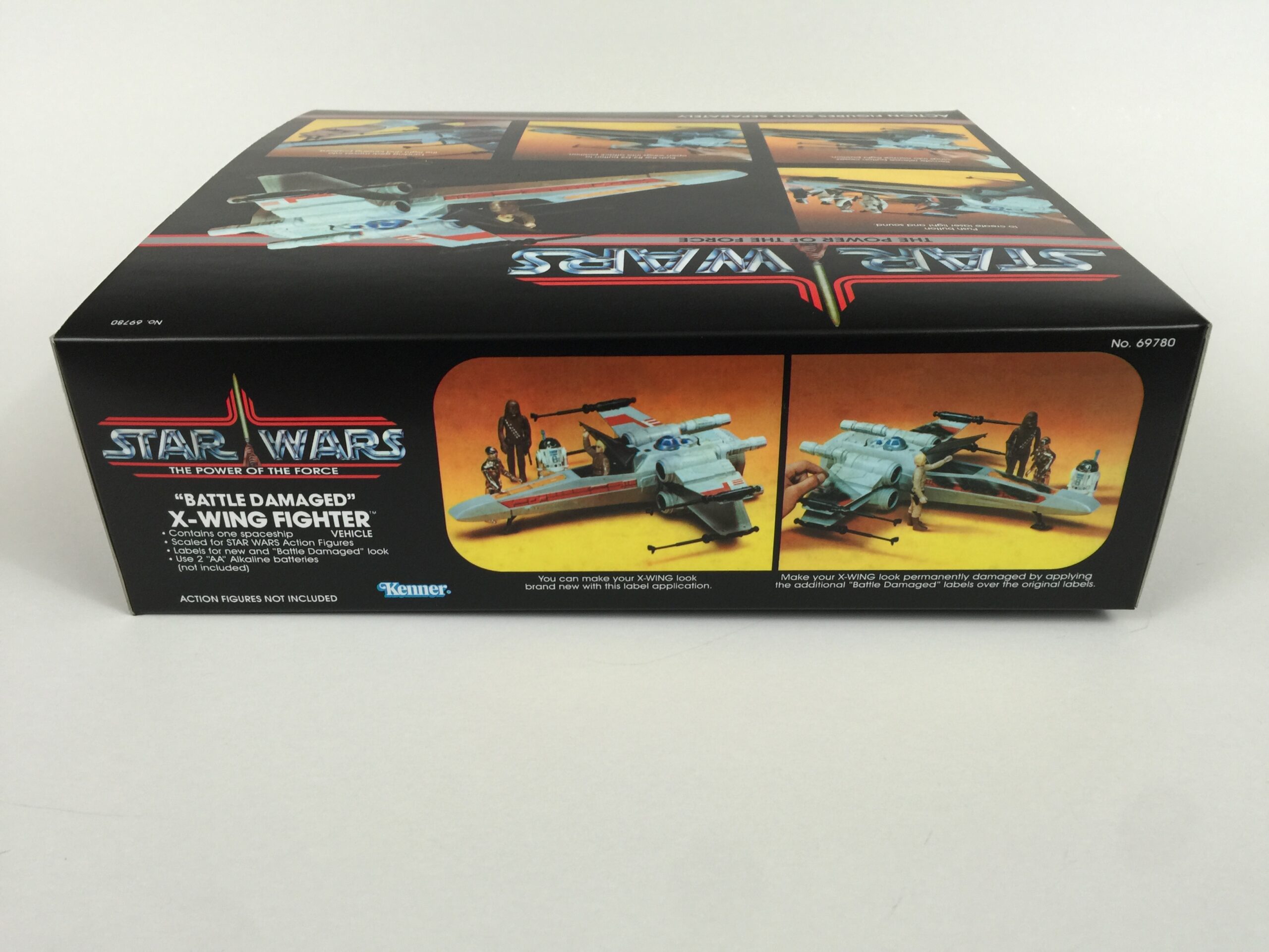 Reproduction Prototype Vintage Star Wars The Power Of The Force XWing