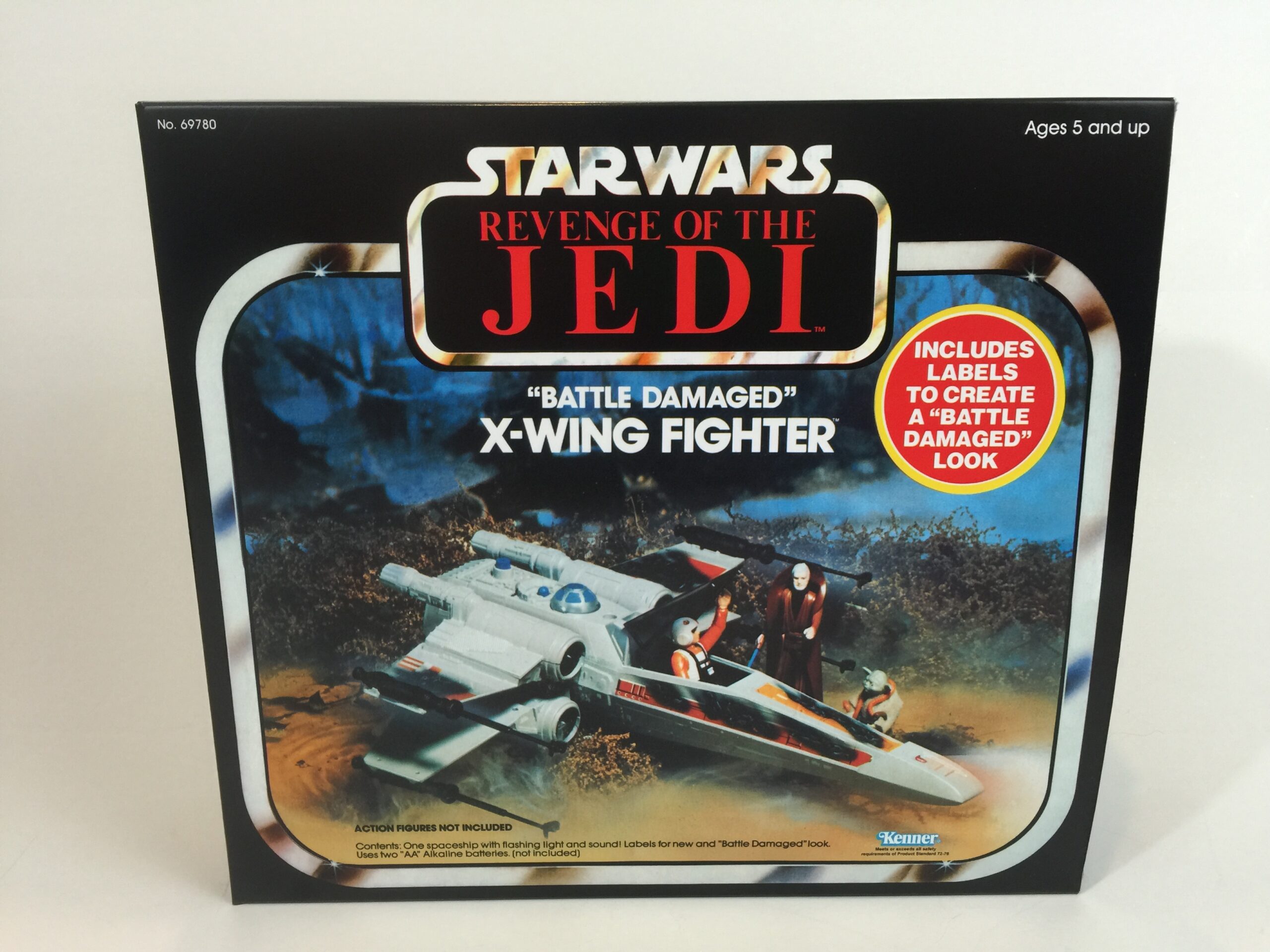 Reproduction Vintage Star Wars The Revenge Of The Jedi prototype XWing