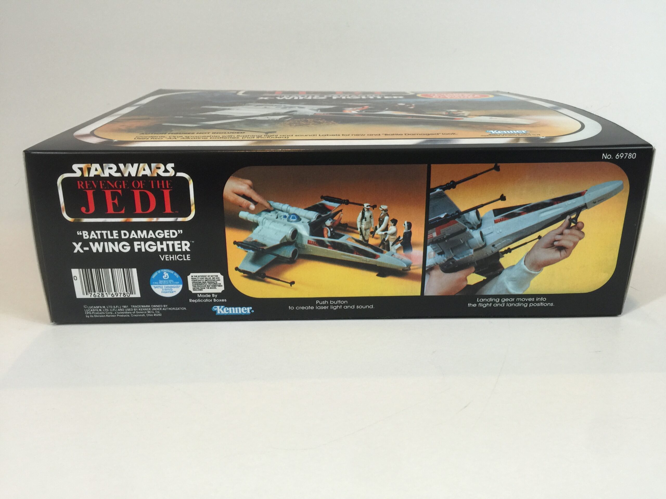 Reproduction Vintage Star Wars The Revenge Of The Jedi prototype XWing