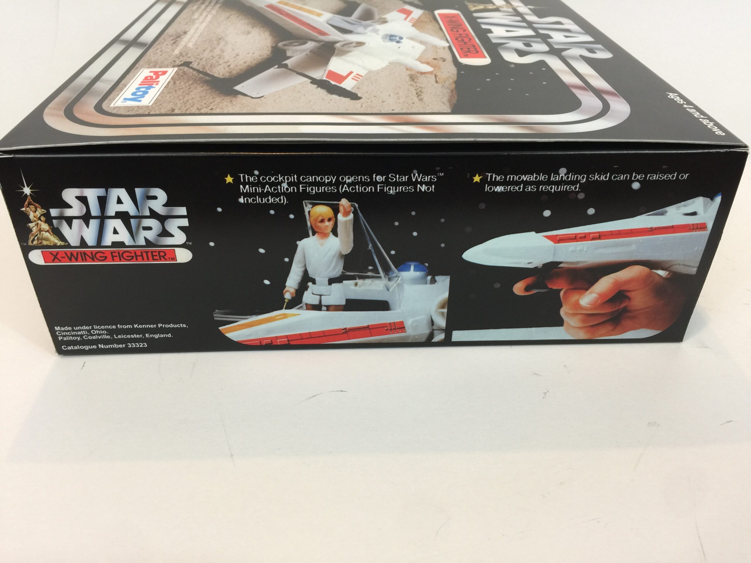 Replacement Vintage Star Wars Palitoy XWing box and inserts