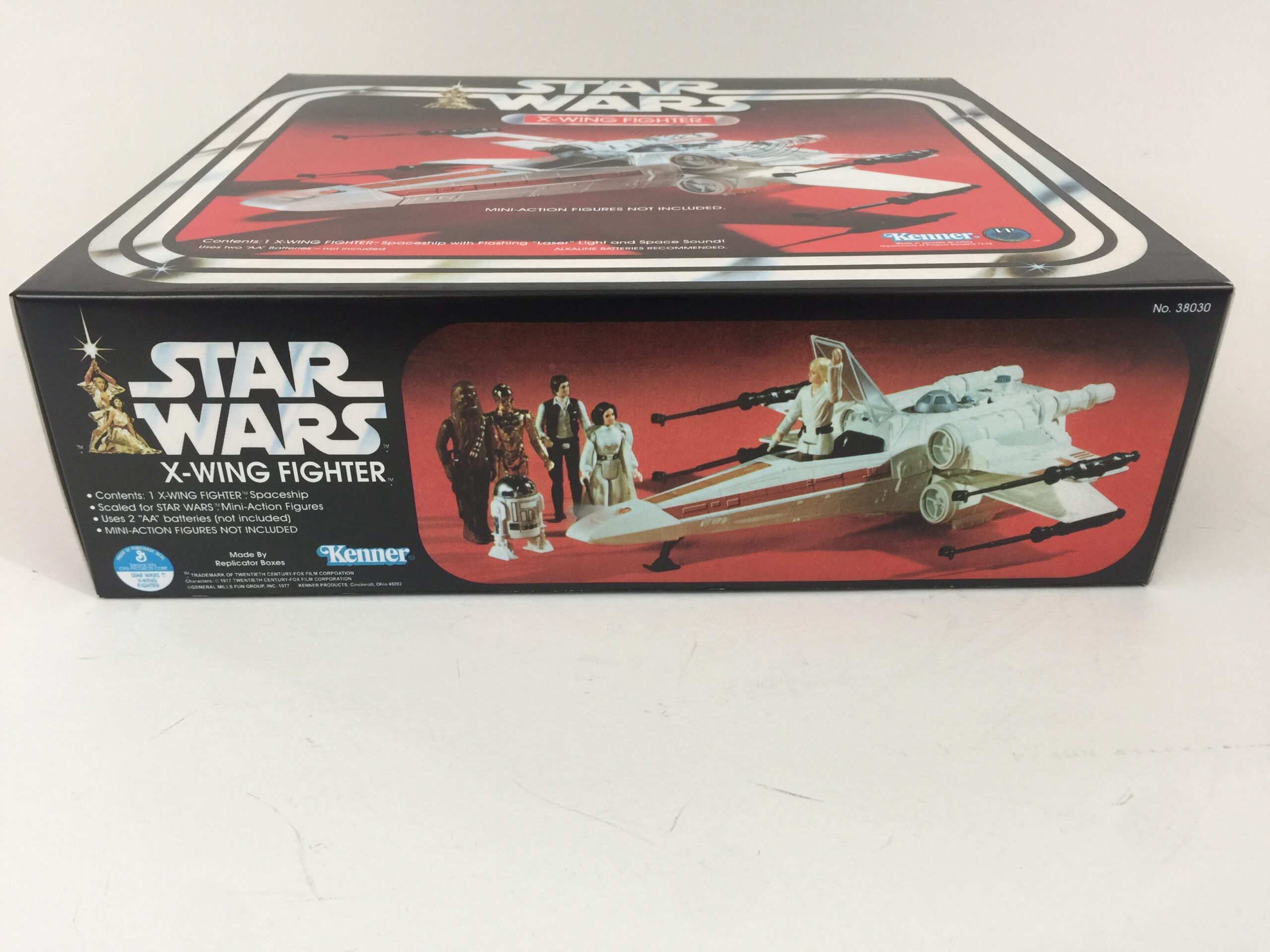 Replacement Vintage Star Wars 1st Edition XWing box and inserts