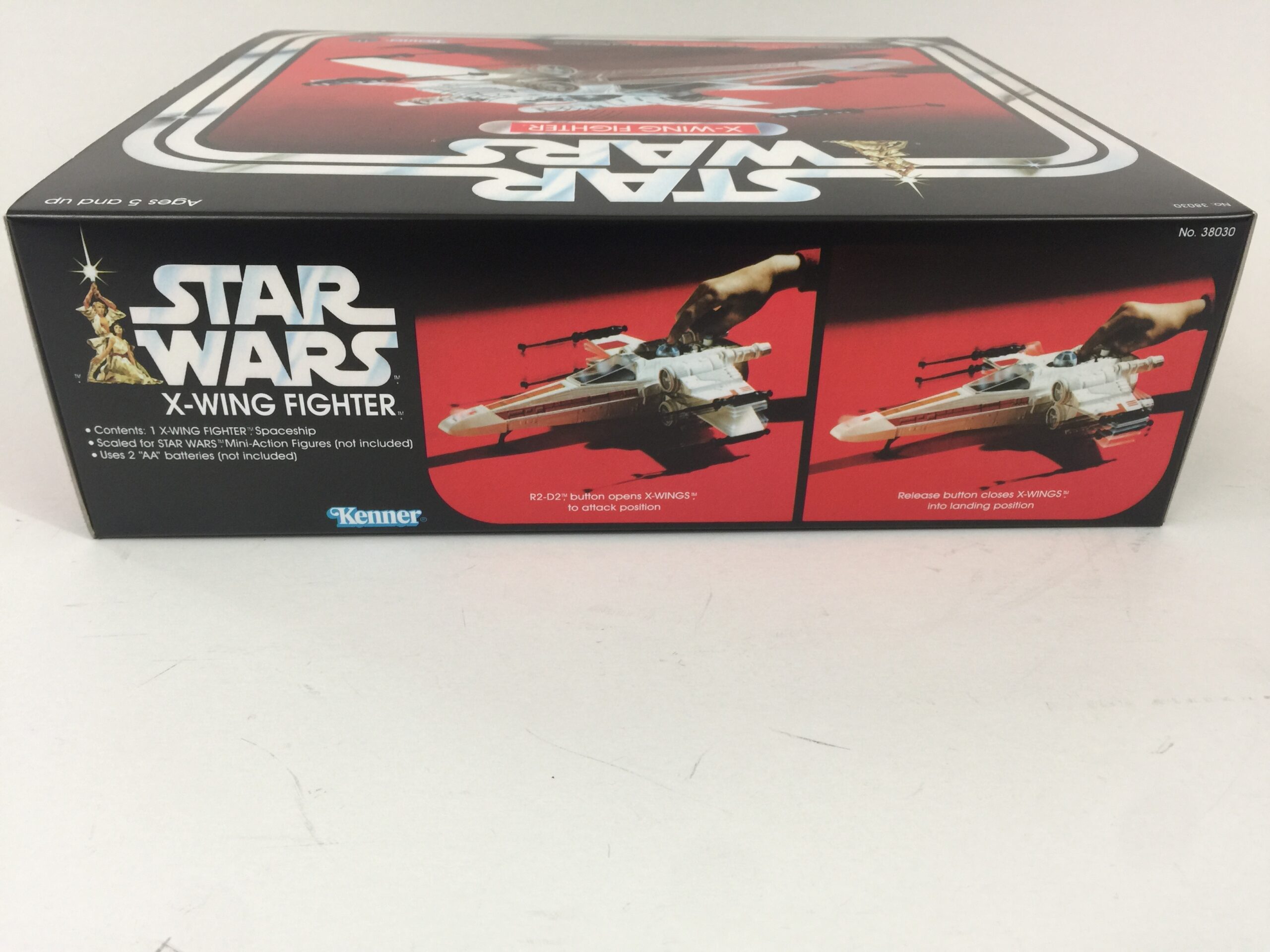 Replacement Vintage Star Wars 2nd Edition Xwing box and inserts