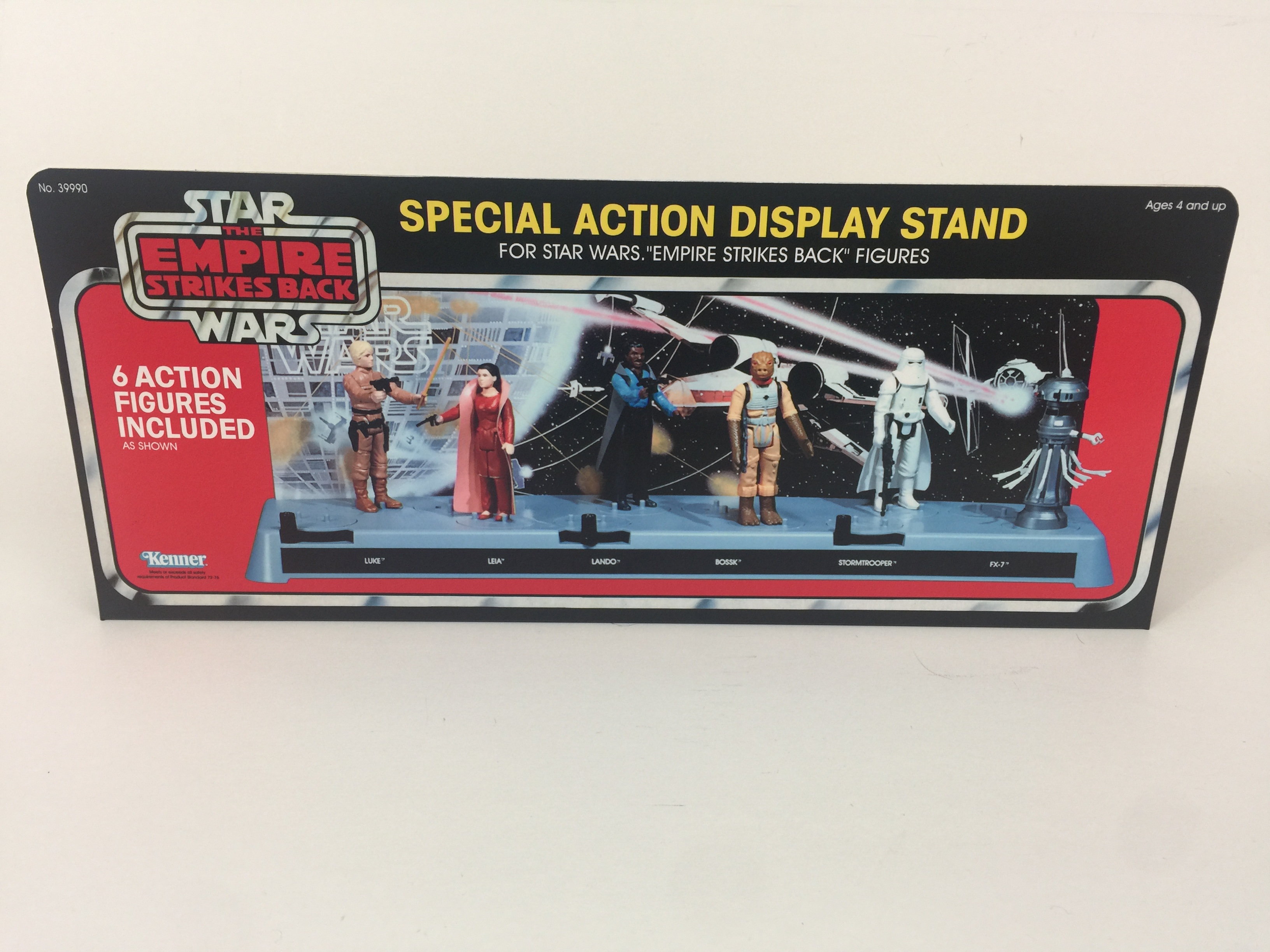 Replacement Vintage Star Wars The Empire Strikes Back Display Stand box