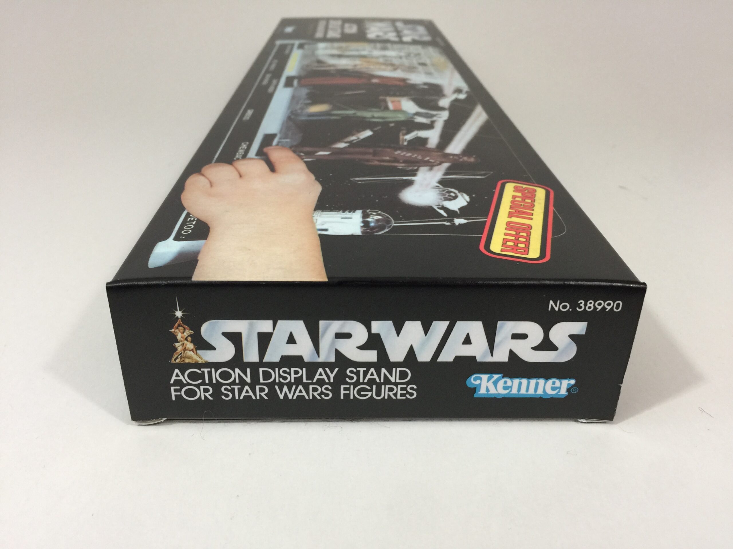 Replacement Vintage Star Wars Display Stand Box and Backdrop