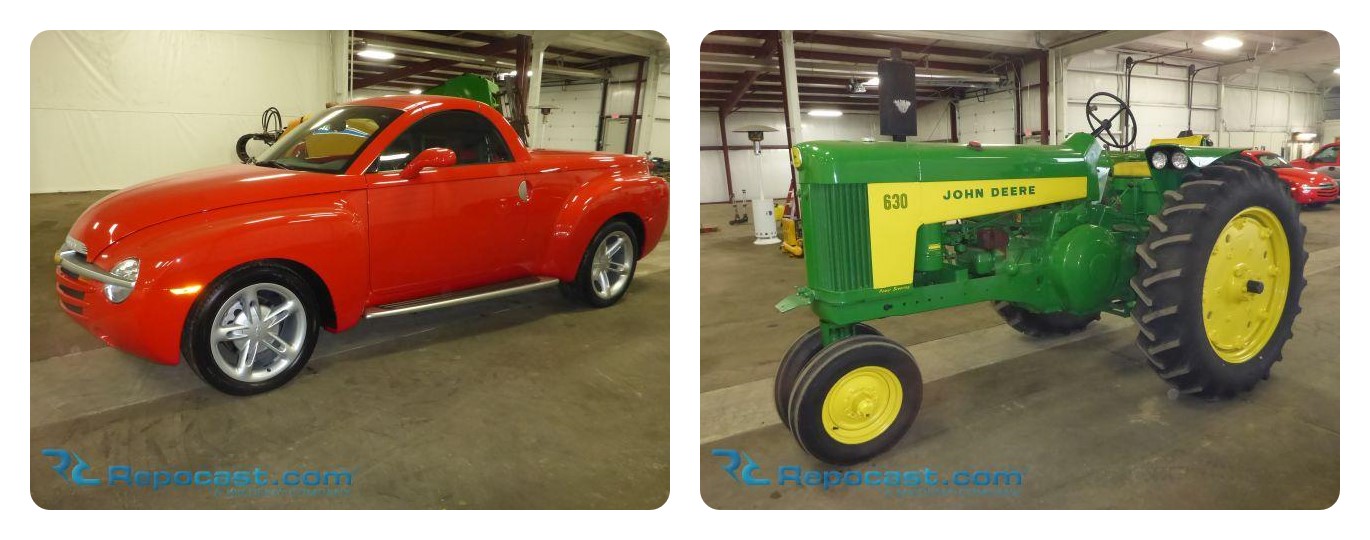 Special Farm & Collector Tractor & Vehicles Auction Repocast Michigan