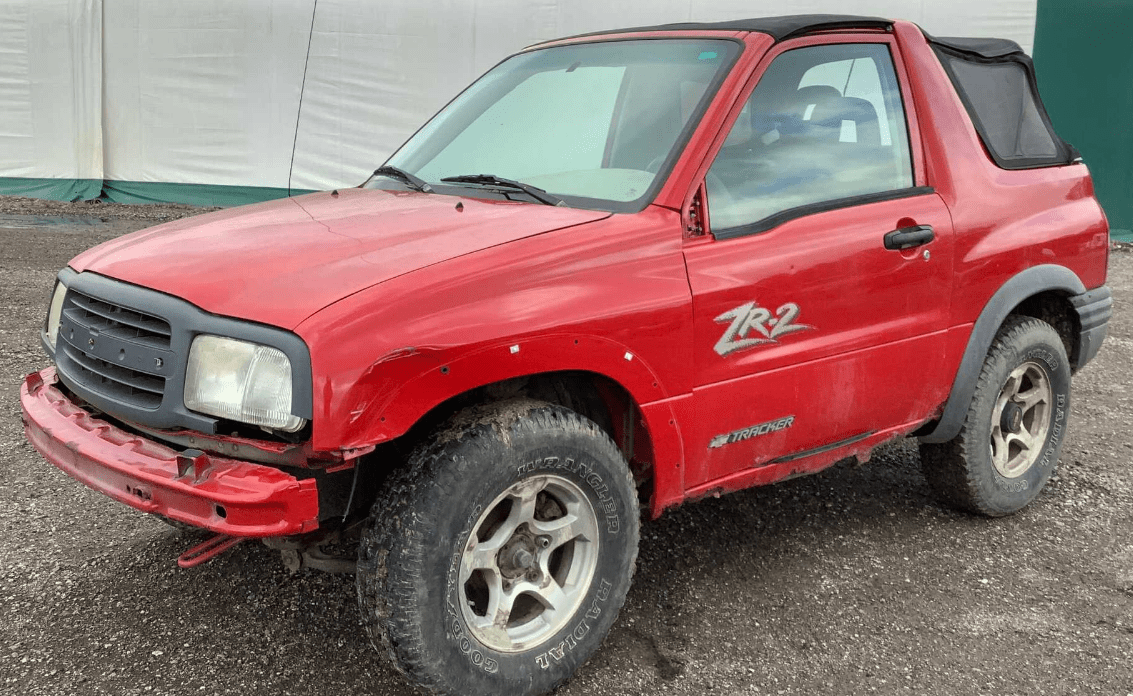 2002 Chevrolet Tracker ZR2 2-Door Convertible 4WD - Repo Finder