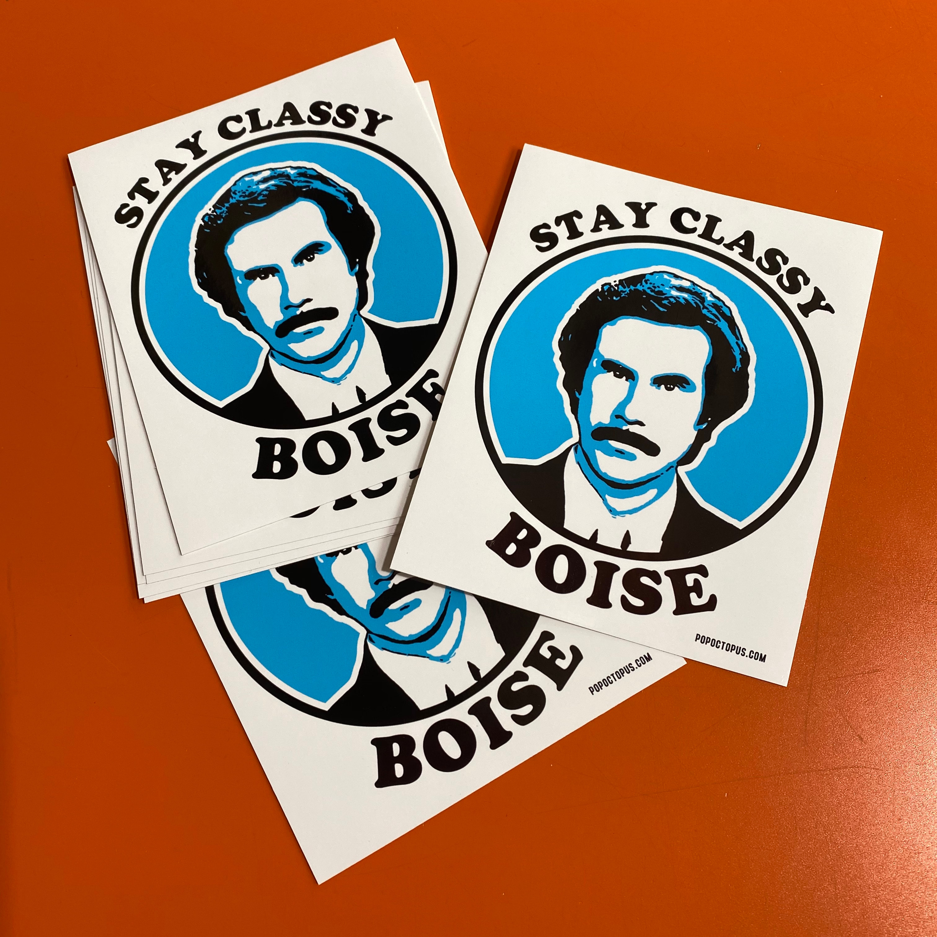 Stay Classy Boise Sticker RePop Gifts