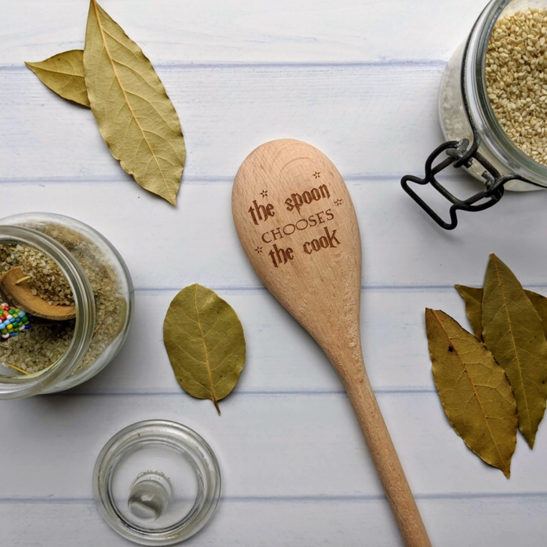 RePop Gifts The Spoon Chooses the Cook wooden spoon