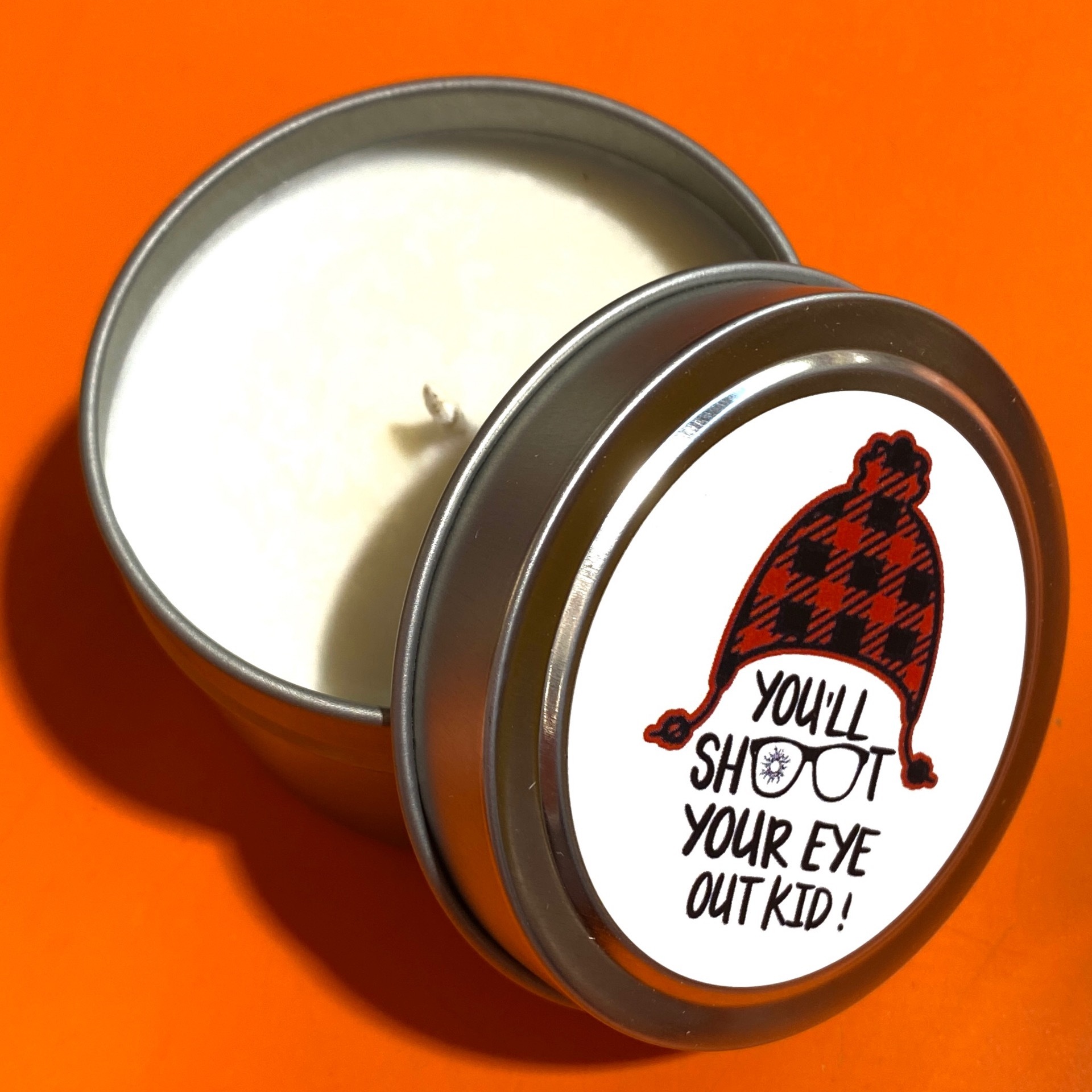 You’ll Shoot Your Eye Out Kid travel candle RePop Gifts