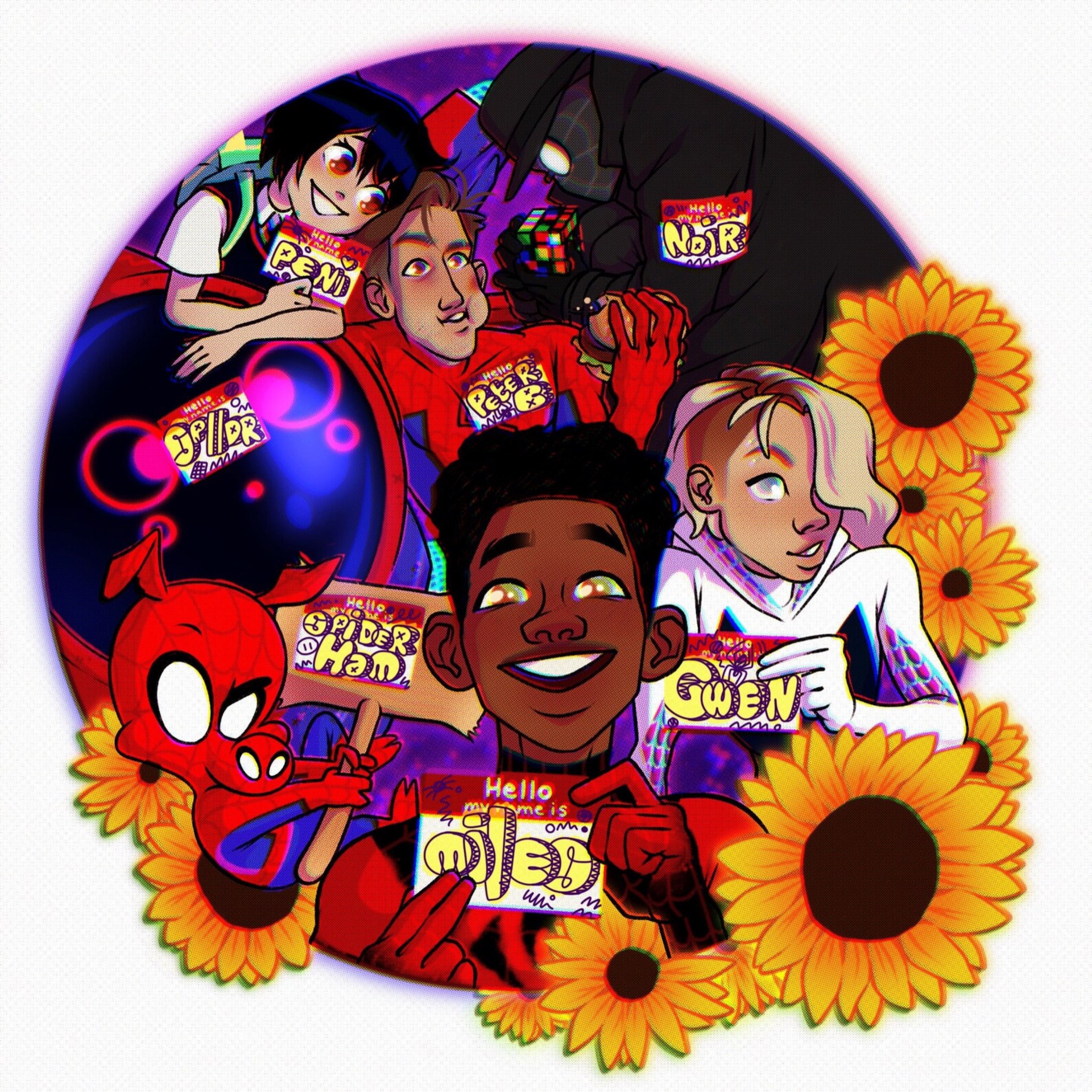 SpiderVerse Sticker RePop Gifts