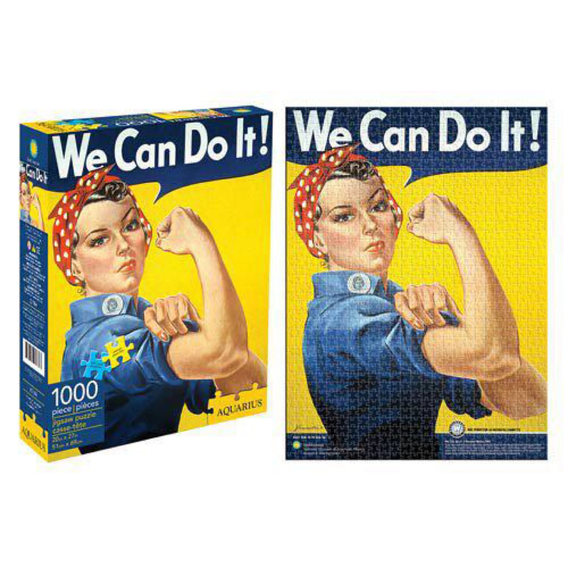 RePop Gifts Smithsonian Rosie The Riveter Puzzle (1000 Piece Jigsaw