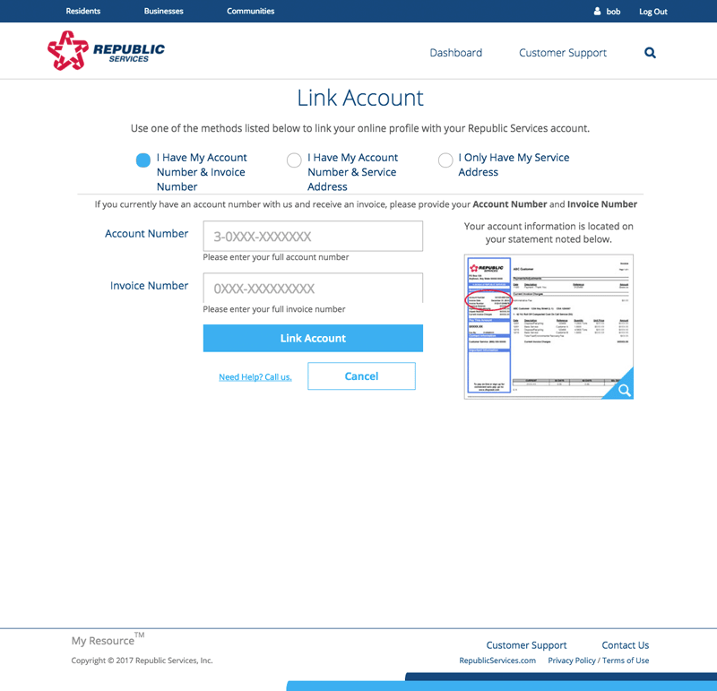 Republic Services Workday Password Reset MySts