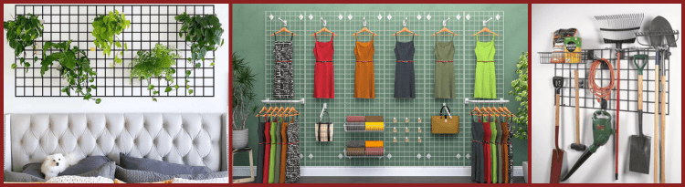 Grid Wall Panels | repurposedMATERIALS