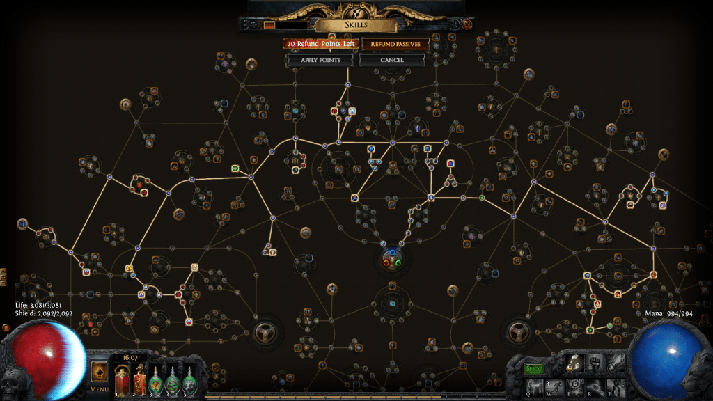 Champions Online Canada Map Skill Nodes Arms Path of Exile 2.0 The Awakening Expansion Review