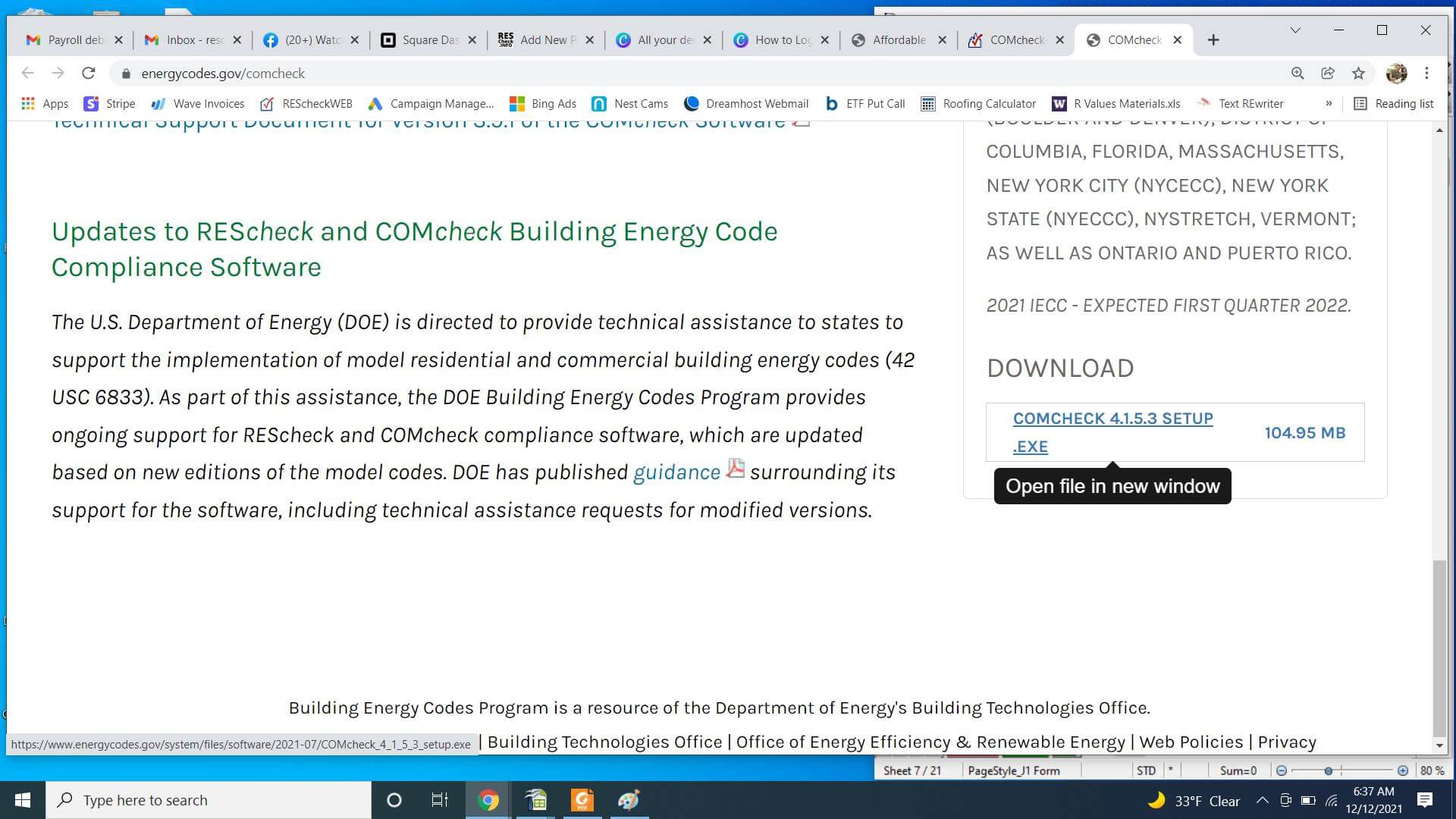 Comcheck Desktop Download 79 REScheck, Manual J, Manual S. 99 Manual D