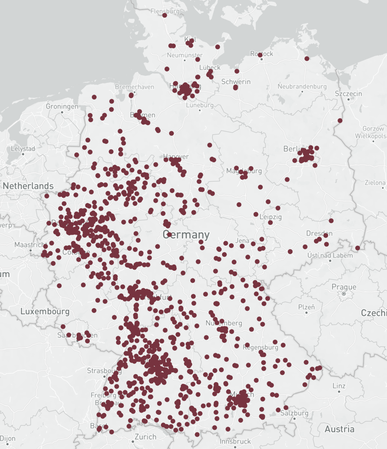 List of the 2,000 largest industrial companies Germany [2024]