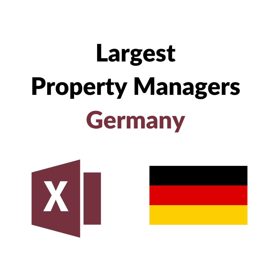 List of the 300 largest property managers in Germany