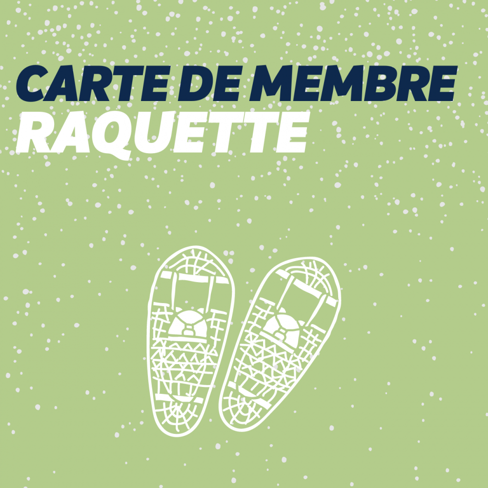 Réservation en ligne de Carte de membre individuelle raquette residant