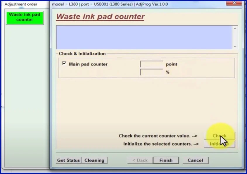 Reset Epson L380 software tool Download [working]