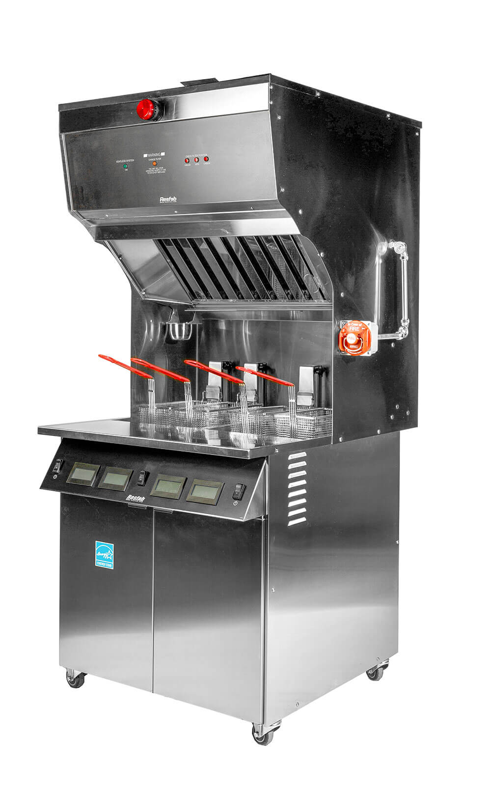 MB502ATV Ventless Autolift Fryer Resfab