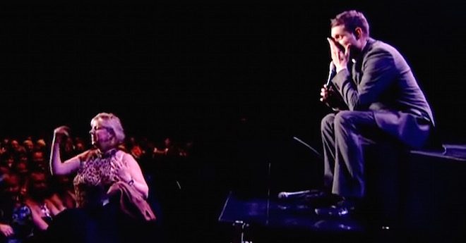 Michael Buble Sings 'Help Me Make It Through The Night' In Magical Duet