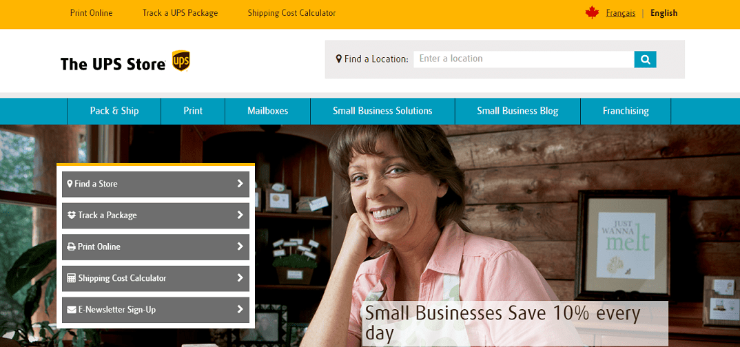 The UPS Store Canada Teams with Reshift Media on Responsive site