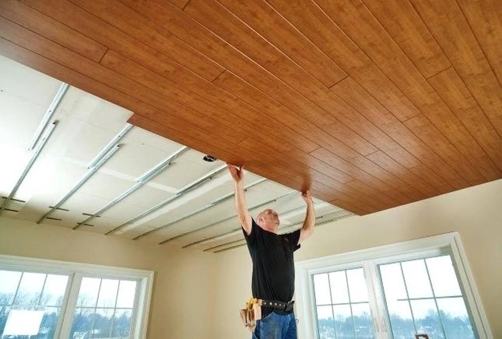 Great Reasons to Install A DIY Wood Plank Ceiling » Residence Style