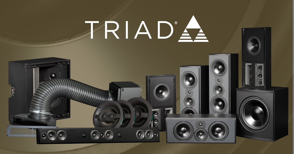SnapAV Adds Entire Triad Loudspeaker LineUp to Online Store