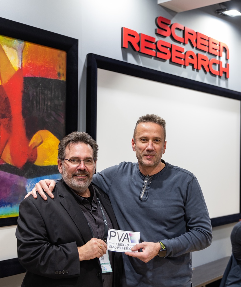 Screen Research Receives Certification from Professional Video Alliance