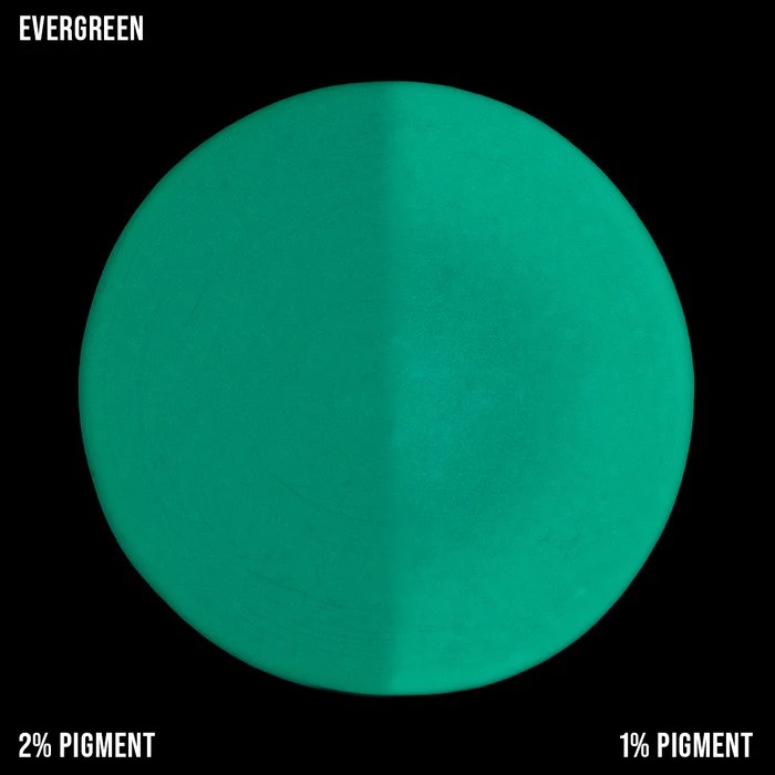 Water based colour pigment Evergreen Green Art Tree Creations