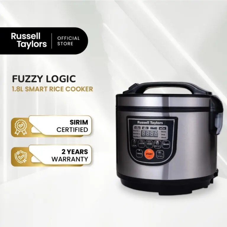 (Review) Russell Taylors Fuzzy Logic Smart Rice Cooker ERC30 (1.8L)