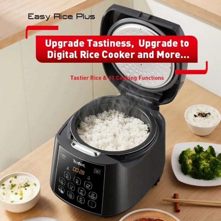 (Review) Tefal Easy Rice Fuzzy Plus Logic Rice Cooker 1.8L (RK736B)