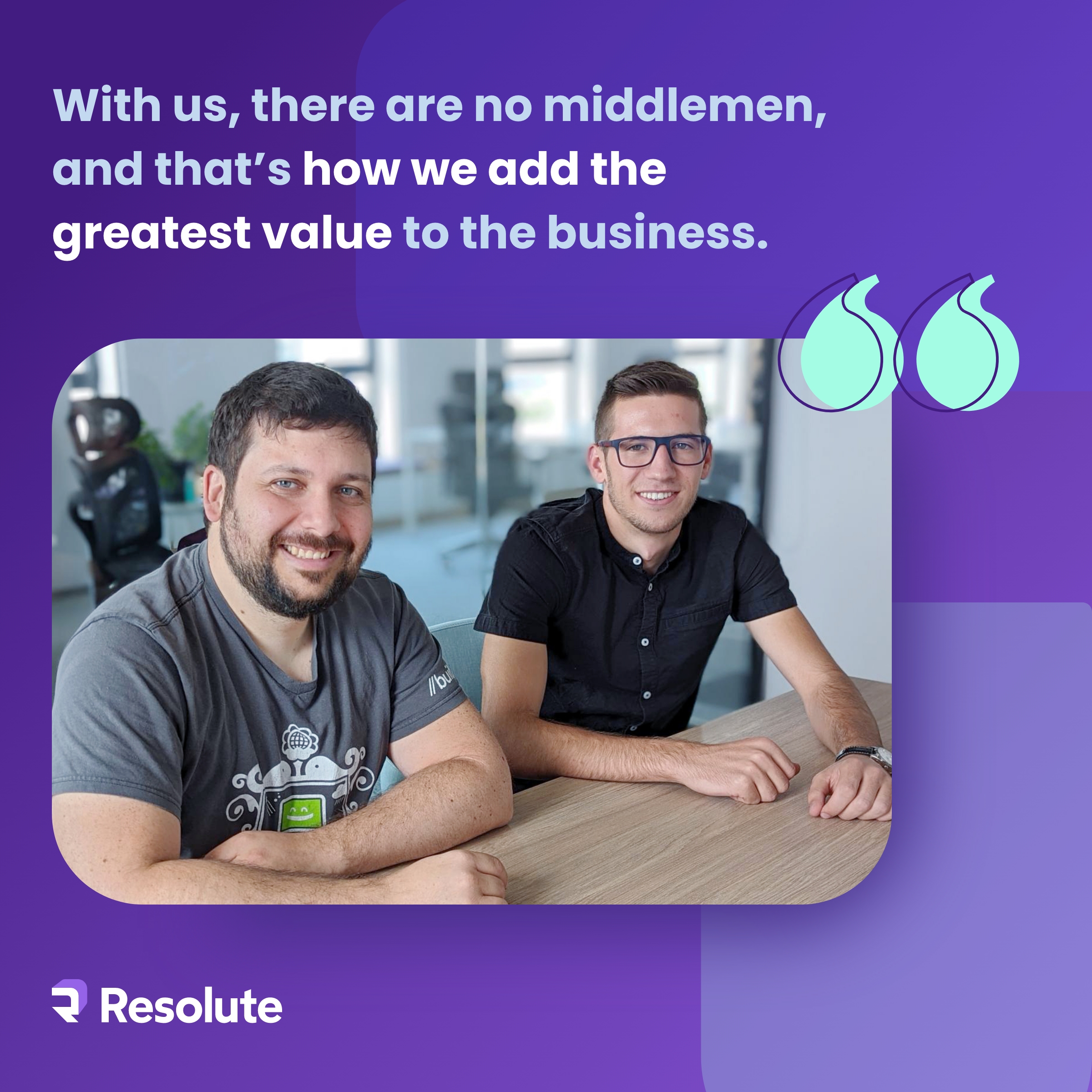 How we do IT consulting? Interview with Resolute Software's director