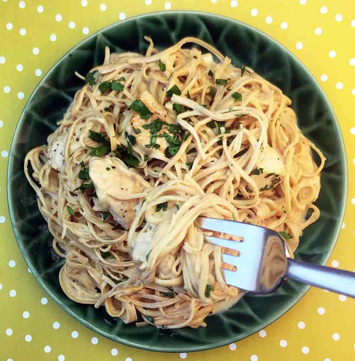 Chicken Alfredo with Zeroodles [Low Carb & Keto] Resolution Eats