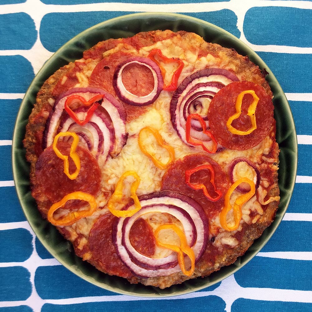 Sausage Crust Pizza [Low Carb & Keto] Resolution Eats