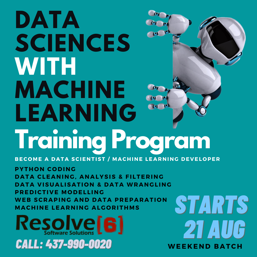 Data Science Training Online, Machine Learning Resolve6